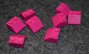 LEGO Violet 2 X 2 Brick Lot of 8