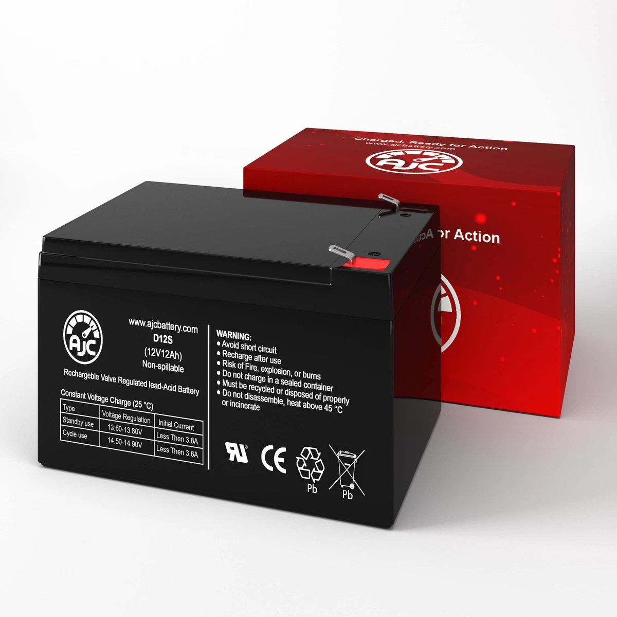Kidtrax replacement hotsell 12v 12ah battery