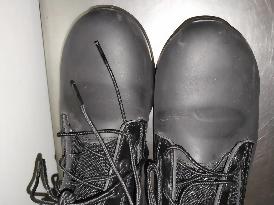 Carhartt Men BLACK Steel Toe Work Boots 6.5-Tall-  9.5 M #CMH2283 - Image 4 of 4