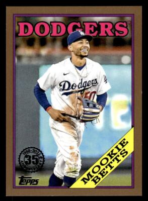 Mookie Betts 2023 Topps #T88-88 1988 35th 05/75 | eBay