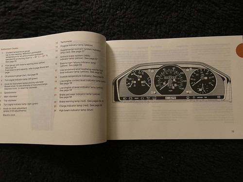 Mercedes-Benz MB 1987 W124 300D Diesel Sedan Owner’s Manual Handbook OEM NOS - Picture 4 of 22