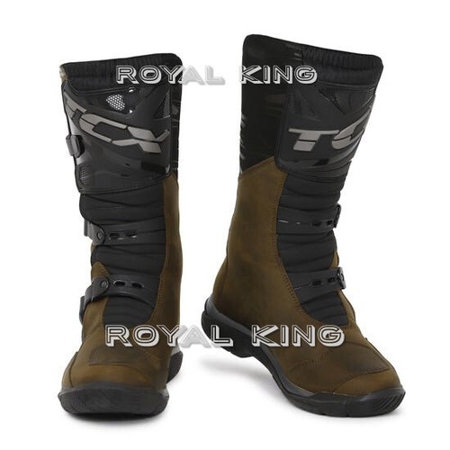 Royal Enfield Stelvio WP Riding Boots - Brown - Picture 12 of 13