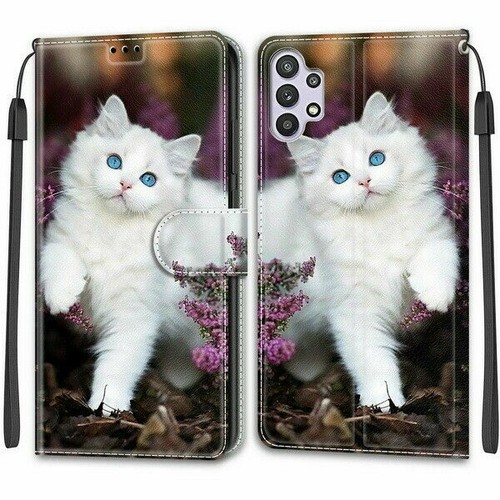 Butterfly Cat Rose Panda Flip Wallet Phone Case For Samsung A31 A21S A70 A30 - 第 44/99 張圖片