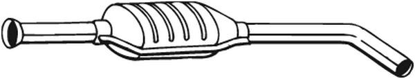 BOSAL 200-807 Middle Silencer for RENAULT