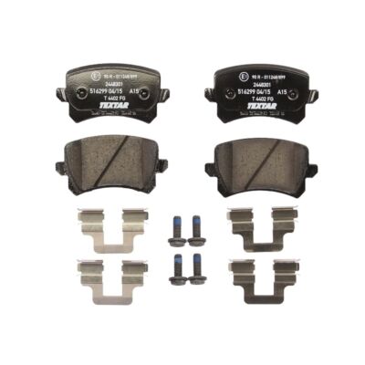 Bremsbelagsatz TEXTAR 2448301, Hinten