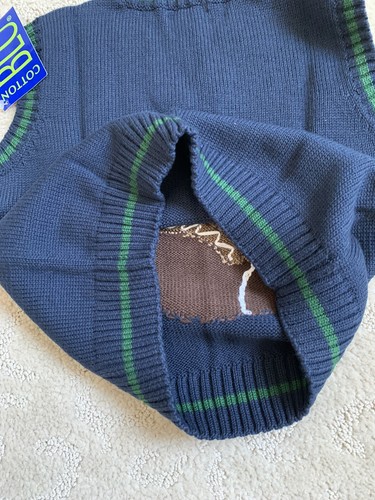 NWT Boy’s Cotton BLU Football Vest - size 4 - Picture 6 of 7