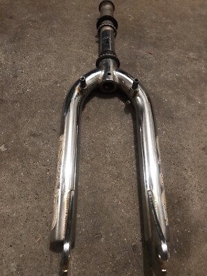 vintage 1990's DYNO BMX Bike Forks Chrome Freestyle GT webco