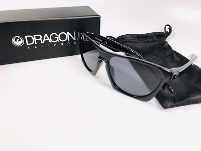 DRAGON Sunglasses CLASSY 001 Shiny Black with Grey Lenses