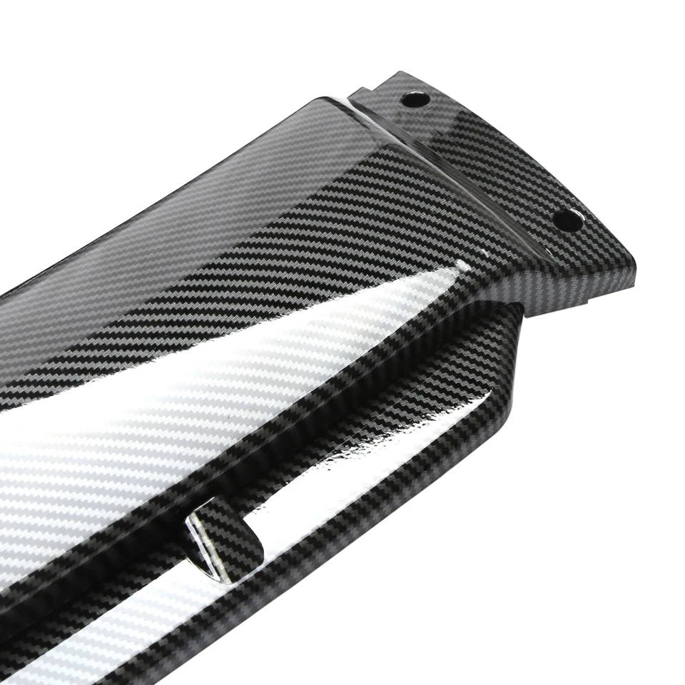 Front Rear Bumper Lip+78.7"Side Skirt Extension For Toyota Celica Carbon Fiber Foto 4 de 4