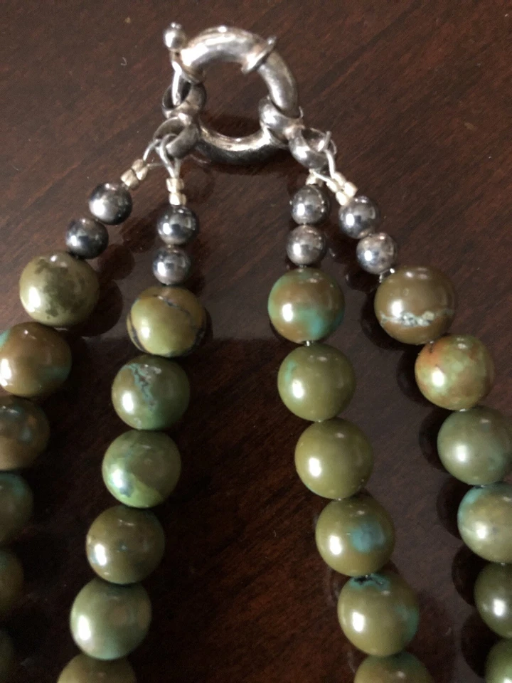 Sterling Silver Smoky Topaz Natural Stone Beats Necklacen - Image 3 of 4