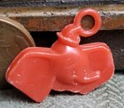 Vintage red plastic Disney'S Dumbo charm prize jewelry