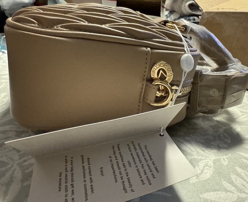 VALENTINO ORLANDI Women's Taupe Crossbody Shoulder Bag $199 NWT - Picture 5 of 11