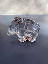 STUNNING VTG Orrefors Sweden Crystal Grizzly ...