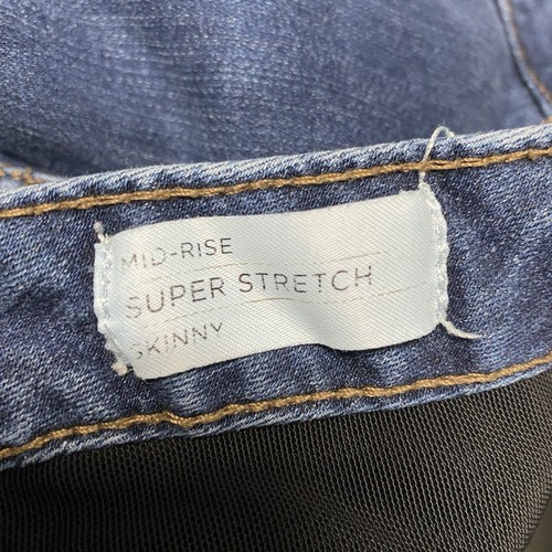 Lane Bryant Women Plus Mid-rise Super Stretch Skinny Jean Size 24R ( Waist 46”) - Picture 4 of 4