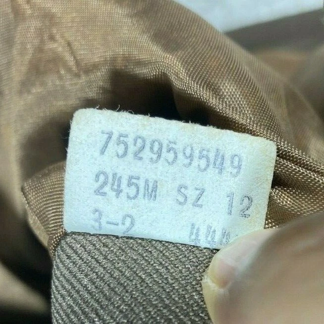 Womens Size M Levi Strauss Brown Blazer Suit Jacket Classic 2-Button  - Изображение 3 из 4