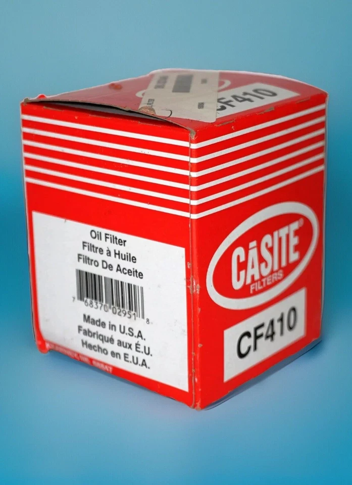 Castite Engine Oil Filter #CF410 Made in U.S.A. New In Box (Lot of 2 Filters) - Изображение 4 из 4