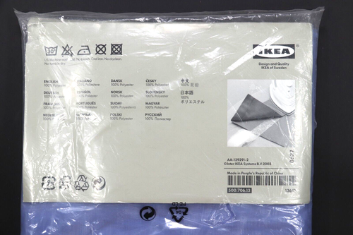 IKEA Sarita 500.706.13 Pair of Curtains Light Blue 2 Panels 57" x 118" Brand NEW - Picture 4 of 4