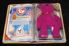 TY Millennium the Bear Collector's McDonald's Beanie Baby 1999/2000 New In Box