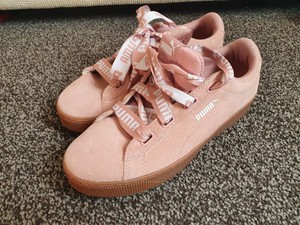 puma platform gum sole