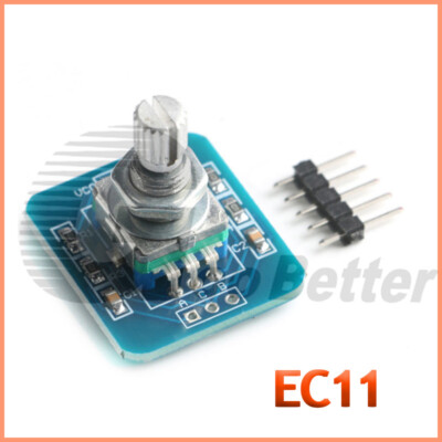 360 Degrees Rotary Encoder Module With Top Clickable Switch  Raspberry PI