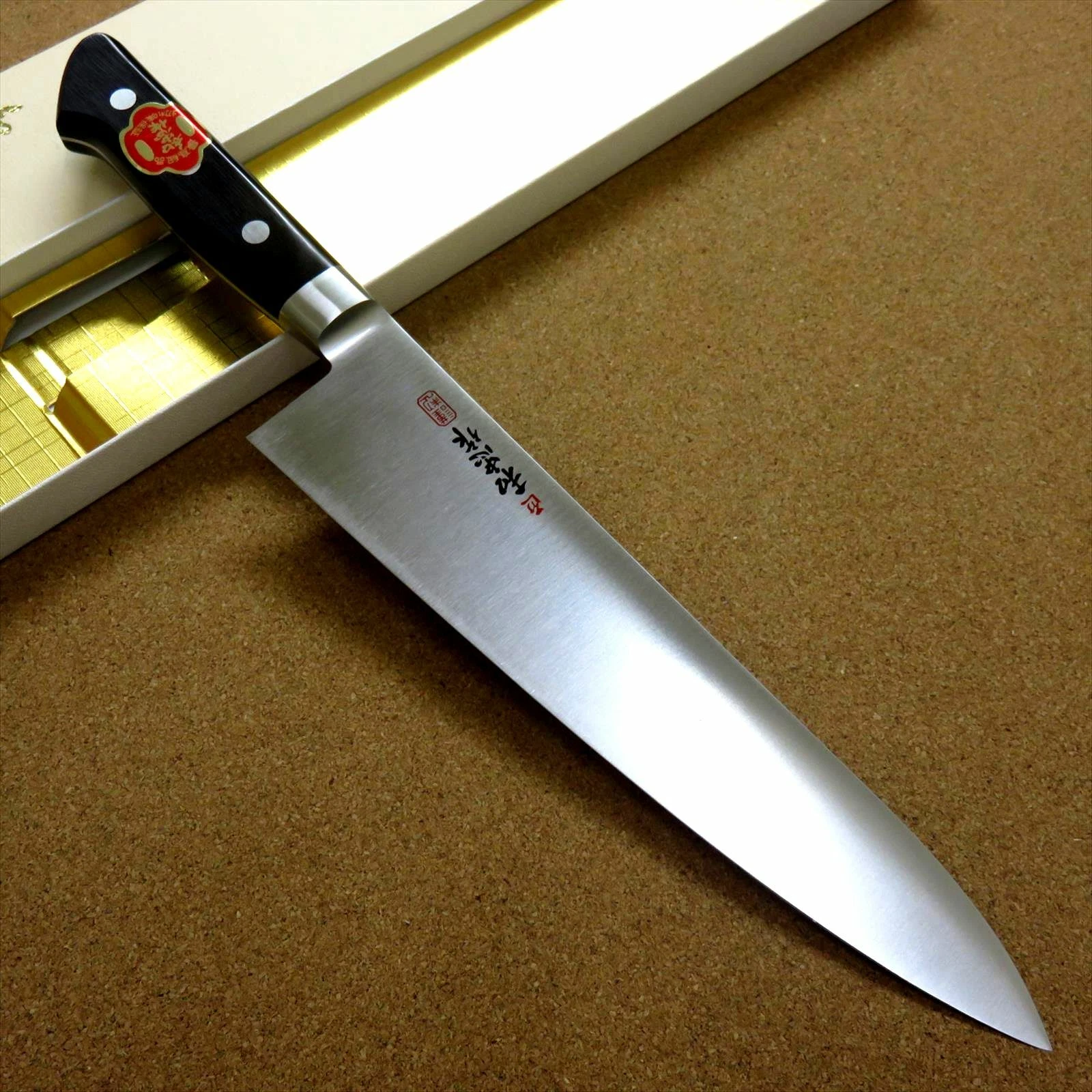 Japanese Professional Cook Kitchen Gyuto Chef's Knife 240mm 9 1/2 in VG-1 JAPAN
Opens in a new windo