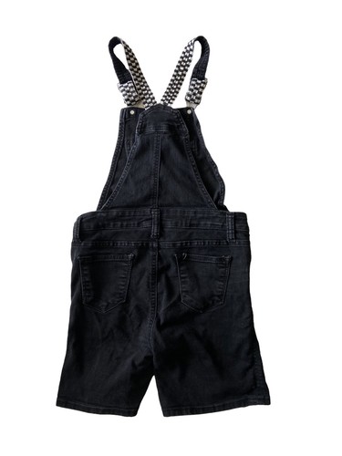 Vigoss Denim Over Alls Denim Pants Black Girls Size XL 11-12 Good Condition - Picture 4 of 10