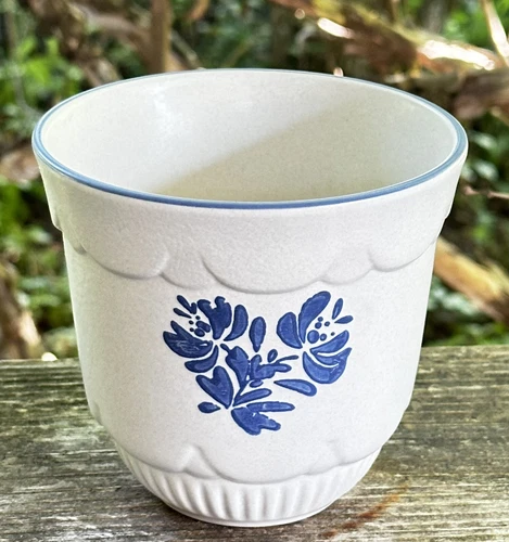 Pfaltzgraff Yorktown Stoneware Cachépot (4-1/4"x 4-3/4") Vintage ~ New Old Stock