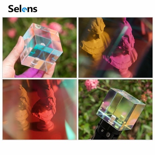 Vlog Photography Prism 1/4'' Optical Crystal Magic Ball Lens Photoshoot Art - Picture 9 of 19