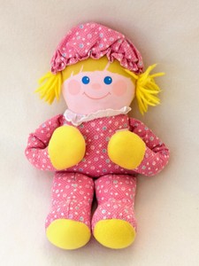fisher price rag doll