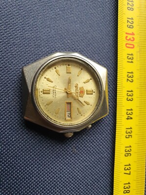 Faulty - Vintage Orient Gents Mens Automatic Watch Wristwatch 46943 21 Jewels