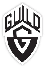 Guild Guitars Vinyl  Sticker Decal  *DIFFERENT SIZES*  