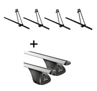 4XradträGer Orion+DachträGer VDP FüR FüR Citroen C4 Gran Picasso 5TüR Ab13
