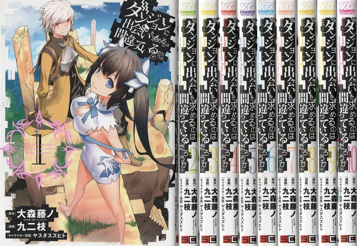 manga DanMachi Is It Wrong to Try to Pick Up Girls in a Dungeon 1 10