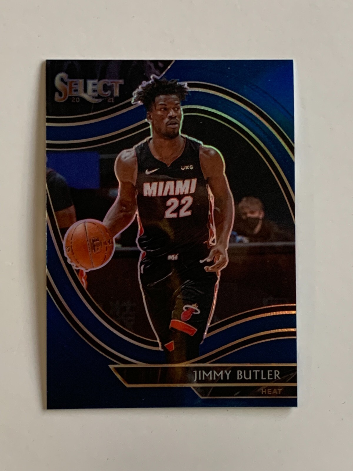 JIMMY BUTLER #257 -  2020-21 PANINI SELECT -  BLUE SILVER PRIZM - COURTSIDE