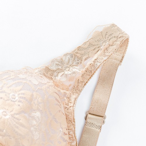 Plump Womens Bras Soft Unpadded Lace Sexy Lingerie Underwire Brassiere Intimate - Picture 10 of 13
