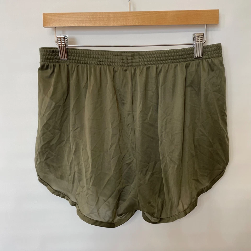 Pantalones Cortos Soffe Mujer Talla L Verde Tirar de Cintura Elástica Nylon Ligeros Foto 2 de 4