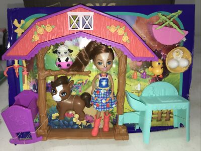 Enchantimals Barnyard Nursery Playset with Haydie Horse Trotter