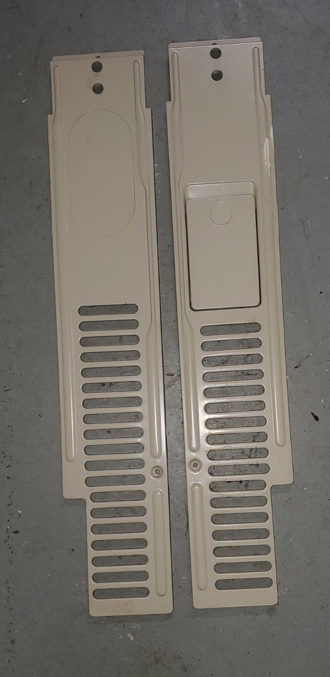 Rinnai 1001F Propane NG gas heater rear shroud metal trim panels L/R | eBay
