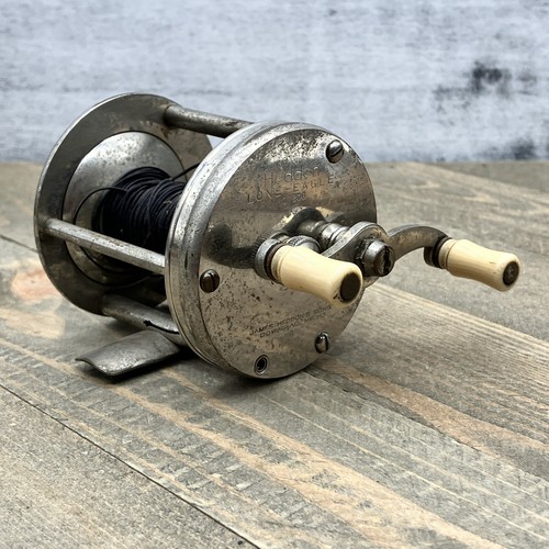Vintage Heddon Lone Eagle Model 205 Level Winding Fish Reel USA 1936 - Picture 7 of 10