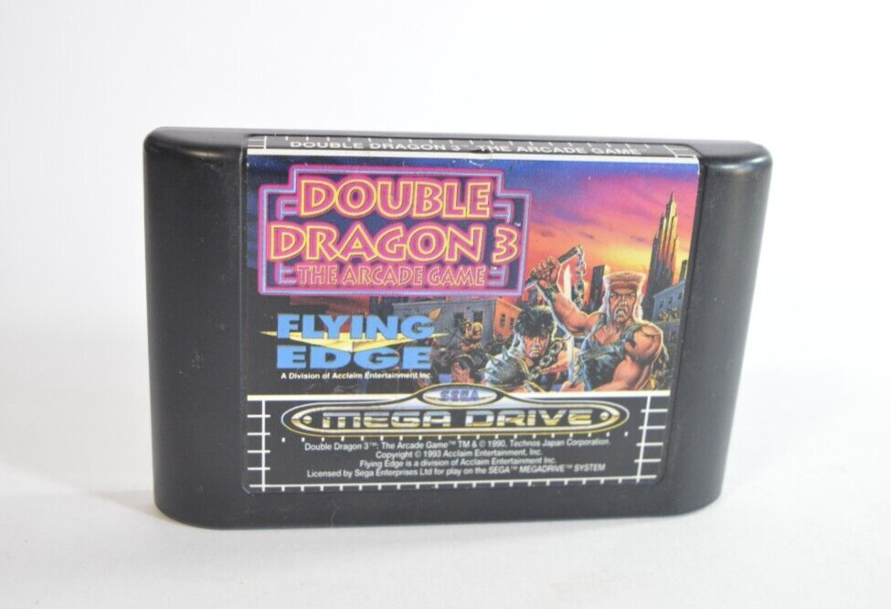 Double Dragon 3 The Arcade Game Megadrive MD  PAL SEGA genuine ( Europe Game)