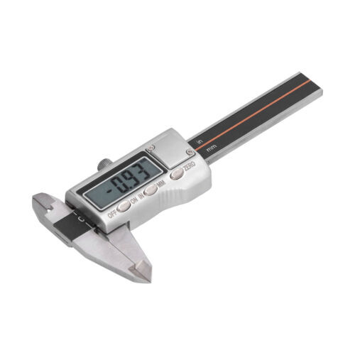 Stainless Steel Vernier Caliper, 0-50mm, High Precision Digital Measurement Tool, Metric Imperial Dual Scale, For Diameter Depth Step Internal External Measurement - View #3