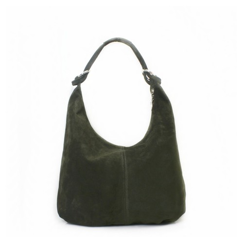 Real Leather Lovely Suede Hobo Woman Lady Medium Shoulder Commuting handbag - Picture 17 of 24