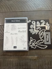 Stampin  Up Wild Ferns stamp set and Wild Fern Dies die cut set