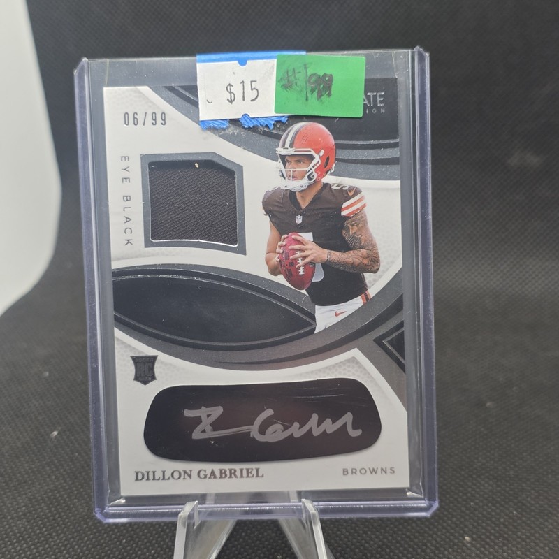 2025 Panini Immaculate Collection -  Rookie Eye Black Auto /99 Patch ..RPA