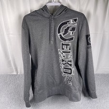 Ecko Unltd Hoodie Men's Sz M Pullover Sweatshirt Camo Graphic Streetwear Urban