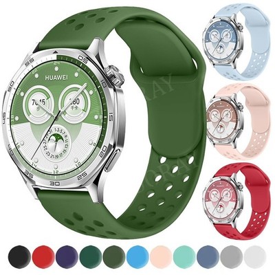 Sports Silicone Band Strap For Huawei GT6/5/4/3 46 42 41mm 5 Pro 42mm Watch 4 3