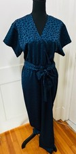 NWT Express Deep Blue Jumpsuit Size S