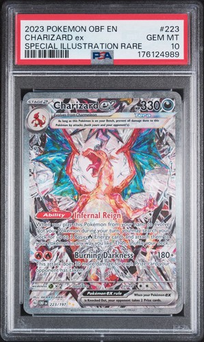 Charizard ex graded PSA 10 for sale on eBay
