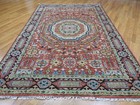 Turkish Oushak Rug, Modern Multicolored Handmade Bohemian Rug 6x9 Ft — photo 1