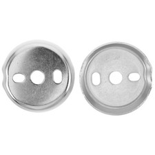 2pcs Towel Bar Mounting Hardware: 2" Easy Install for Bathroom Towel Rack